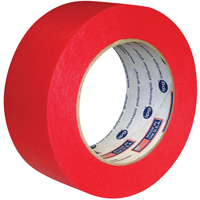 Utility Grade Coloured Masking Tape, 24 mm (1") x 55 m (180'), Red FMT Sales Ltd