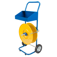 Strapping Dispenser, Polyester/Polypropylene Straps, 8" Core Dia., 8" Roll Width FMT Sales Ltd