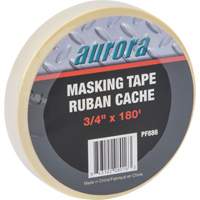 General Purpose Masking Tape, 18 mm (3/4") x 55 m (180'), Beige FMT Sales Ltd