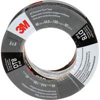 Ruban adh&eacute;sif tout usage DT8, 8 mils, Noir, 48 mm (2") x 55 m (180') FMT Sales Ltd