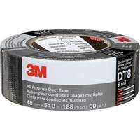Ruban adh&eacute;sif tout usage DT8, 8 mils, Noir, 48 mm (2") x 55 m (180') FMT Sales Ltd