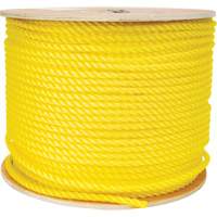 Corde jaune tress&eacute;e 3/8", Polypropyl&egrave;ne, 630' FMT Sales Ltd