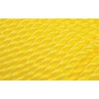 Corde jaune tress&eacute;e 3/8", Polypropyl&egrave;ne, 630' FMT Sales Ltd