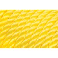 Corde jaune tress&eacute;e 5/8", Polypropyl&egrave;ne, 200' FMT Sales Ltd
