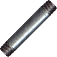 Raccord long, Galvanis&eacute;, 1/2", NPT x NPT FMT Sales Ltd