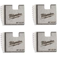 Matrices de tuyauterie portables NPT, Pour tuyau de 3/4", Acier rapide FMT Sales Ltd