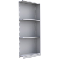 Interlok Shelving Unit, Steel, Boltless, 800 lbs. Capacity, 36" W x 88" H x 24" D FMT Sales Ltd