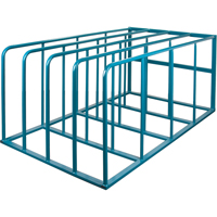 Standard Vertical Sheet Racks, 84" W x 50" D x 36-3/4" H, 4000 lbs. Capacity FMT Sales Ltd