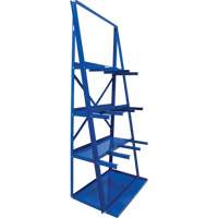Bar Storage Rack, Vertical, 3 Levels, 36" W x 24" D x 84" H, 3000 lbs. Cap. FMT Sales Ltd