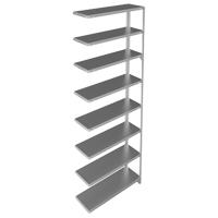 &eacute;l&eacute;ment de rayonnage, Acier galvanis&eacute;, Montant &agrave; fente, Capacit&eacute; 400 lb, 36" la x 96" h x 12" p FMT Sales Ltd