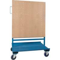 Bin/Pegboard Combo Rack, Double-sided, 38" W x 24-1/2" D x 55" H FMT Sales Ltd