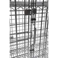 Chariot de s&eacute;curit&eacute;, Chrom&eacute;, 48" x 69" x 24", Capacit&eacute; 500 lb FMT Sales Ltd