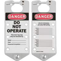 Labeled Lockout Hasps, Silver FMT Sales Ltd