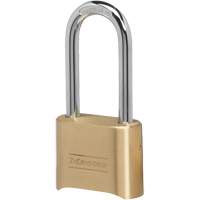 Cadenas &agrave; combinaison, Argent, Rev&ecirc;tement en laiton, Largeur de 2" FMT Sales Ltd