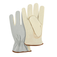Split Back Driver's Gloves, Large, Grain Cowhide Palm FMT Sales Ltd