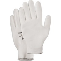 Gants enduit &agrave; paume tricot&eacute;e blanc, Taille Petit/7, Rev&ecirc;tement Polyur&eacute;thane, Enveloppe en PEHP, EN 388 niveau 2 FMT Sales Ltd