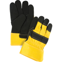 Superior Warmth Winter-Lined Fitters Gloves, Large, Split Cowhide Palm, Thinsulate Inner Lining FMT Sales Ltd