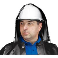 Capuchon imperm&eacute;able SBR Vulcan, Taille unique, Noir, Caoutchouc FMT Sales Ltd