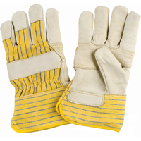 Winter-Lined Patch-Palm Fitters Gloves, X-Large, Grain Cowhide Palm, Cotton Fleece Inner Lining FMT Sales Ltd