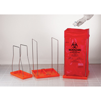 Clavies&reg; Bag Holders, Bio-Hazard, 14" L x 14" W FMT Sales Ltd