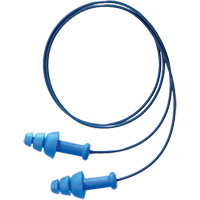 Bouchons d'oreilles r&eacute;utilisables et d&eacute;tectable SmartFit de Howard Leight, Avec cordon, Taille unique, Vrac - Boîte, NRR dB 25 FMT Sales Ltd