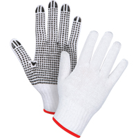 Gants tricot&eacute;s &agrave; pois, Poly/coton, Un c&ocirc;t&eacute;, Calibre 7, Petit FMT Sales Ltd