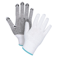 Dotted String Knit Gloves, Poly/Cotton, Single Sided, 7 Gauge, X-Large FMT Sales Ltd