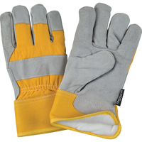 Superior Warmth Winter-Lined Fitters Gloves, Medium, Split Cowhide Palm, Thinsulate Inner Lining FMT Sales Ltd