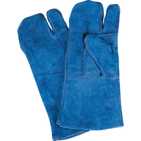 Gants de soudage &agrave; pouce & paume doubles, Cuir de vache refendu, Taille Grand FMT Sales Ltd