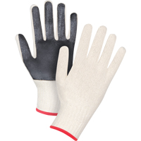 Gants en tricot &agrave; paume enduite, Poly/coton, Un c&ocirc;t&eacute;, Calibre 7, Petit FMT Sales Ltd