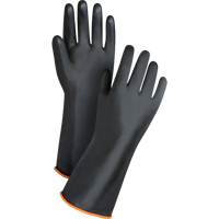 Heavyweight Chemical-Handling Gloves, Size Large/9, 14" L, Rubber Latex, 30-mil FMT Sales Ltd