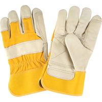 Premium Quality Fitters Gloves, Large, Grain Cowhide Palm, Cotton Inner Lining FMT Sales Ltd