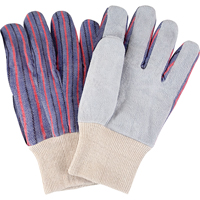 Standard-Duty Work Gloves, Large, Split Cowhide Palm FMT Sales Ltd