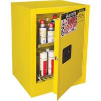 Sure-Grip&reg; EX Benchtop Flammable Safety Cabinet, 24 gal., 1 Door, 21" W x 27" H x 18" D FMT Sales Ltd
