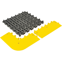 Tapis Ergodeck tout usage No 564 & No 566, PVC, 1-1/2' la c, 1-1/2' lo, 7/8" &eacute;paisseur, Charbon FMT Sales Ltd