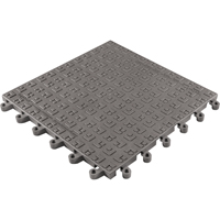 Tapis ErgoDeck Soft No 566, PVC, 1-1/2' la c, 1-1/2' lo, 7/8" &eacute;paisseur, Charbon FMT Sales Ltd