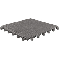 Tapis ErgoDeck Soft No 566, PVC, 1-1/2' la c, 1-1/2' lo, 7/8" &eacute;paisseur, Charbon FMT Sales Ltd