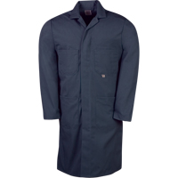 Lab Coats, Poly-Cotton, 40, Navy Blue FMT Sales Ltd