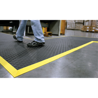 Tapis Rejuvenator Connect No 502, Polyur&eacute;thane, 3' la c, 3' lo, 5/8" &eacute;paisseur, Noir FMT Sales Ltd