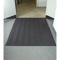 Waterhog&reg; Eco Elite Matting, Wiper/Scraper, 4' x 6' x 3/8", Grey Ash FMT Sales Ltd