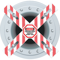 Danger Man-Way Cross Barrier FMT Sales Ltd