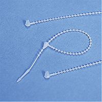 Options de finition pour &eacute;tiquettes - attaches en billes de nylon FMT Sales Ltd