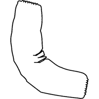 Sleeves, 18" long, Tyvek&reg; 400, White FMT Sales Ltd