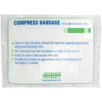 Pansement compressif grand format, 15" lo x 4-1/2" la FMT Sales Ltd