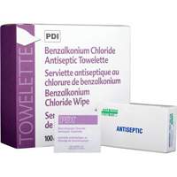 Benzalkonium Chloride Wipes, Towelette, Antiseptic FMT Sales Ltd