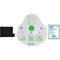 Trousse RCR avec sac et anneau, Masque &agrave; usage unique, Classe 2 FMT Sales Ltd