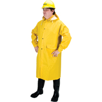 RZ200 Long Rain Coat, Polyester, Small, Yellow FMT Sales Ltd