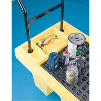 Poly-Spillcart Cart, 66.5" L x 29" W x 43.9" H, 57 US gal. Spill Cap. FMT Sales Ltd