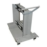 Supports mobiles pour bouteilles, Roues Polyol&eacute;fine, Base de 24" la x 40" lo, 1600 lb FMT Sales Ltd