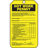 &eacute;tiquettes de s&eacute;curit&eacute; d'inspection et de contr&ocirc;le de l'&eacute;tat de l'&eacute;quipement, Papier cartonn&eacute;, 3-1/8" la x 5-7/8" h, Anglais FMT Sales Ltd